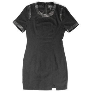 🖤Romeo & Juliet Couture Faux-Leather Dress